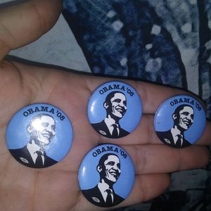 Obama election pin/ badge